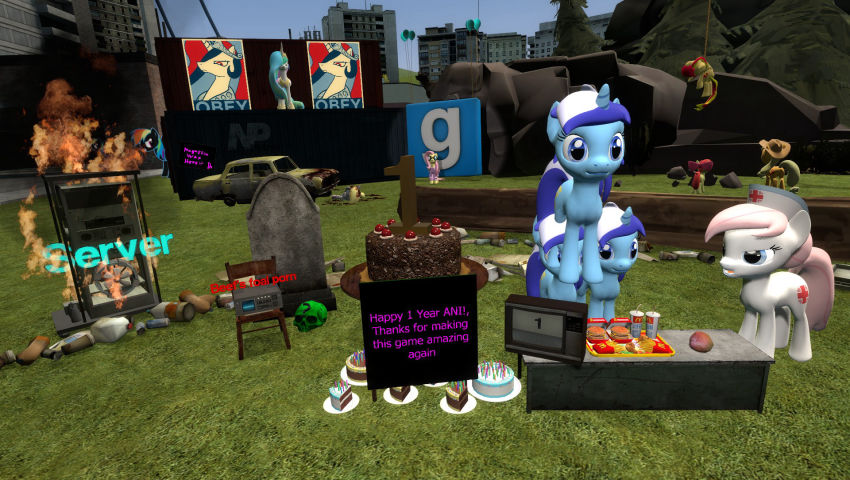 /mlp/ GMod Sever 1 Year Anniversary Video - Pony.Tube